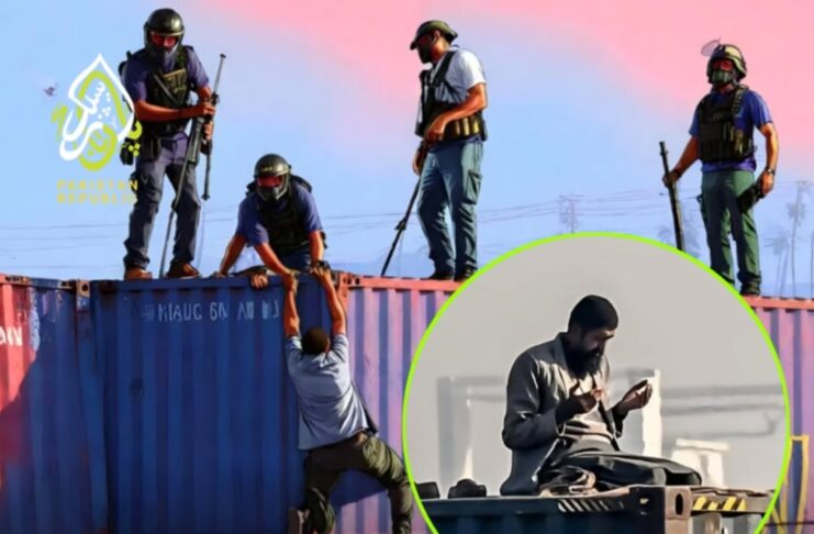 PTI Protest: Armed Forces Push Protesters Off 25-Foot Container